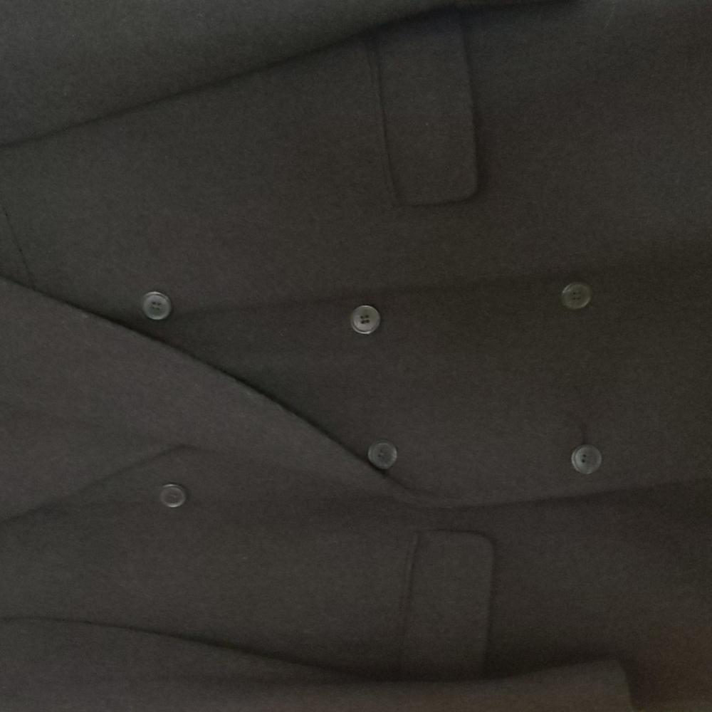 Men's Halston Wool Overcoat